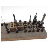 MILL HOLDERS- COLLETS- CUTTERS-