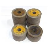 6 NORTON cylindrical abrasive or deburring wheels
