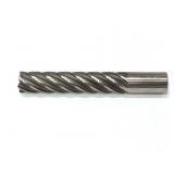 1-1/4 inch high-speed steel (HSS) end mill