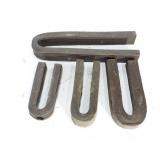 4- CUSTOM STEEL - U STRAP HOLD DOWNS