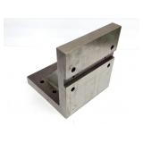 Webbed right-angle plate
