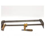 2- BAR CLAMPS - DIFFERENT SIZES