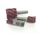 3- END MILLS AMD T SLOT CUTTERS IN VARIOUS S