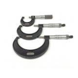 STARRET MICROMETERS- NO 436-1 INCH, NO 436 2 INCH