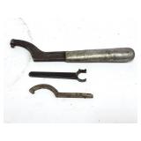 Metal spanner wrenches