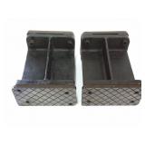 2 MACHINE CLAMPING BLOCKS