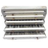 HUGE DRILL INDEX WITH DRILL BITS- MOST APPEAR NEW
