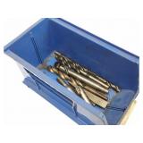 Assorted dril bits, taps, and reamers