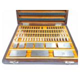 CARL ZEISS- JENA- GAUGE BLOCKS- IN WOODEN CASE