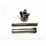 Indexable carbide insert milling cutters
