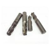 4 CUTTING END MILLS