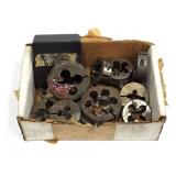 Assorted round threading dies