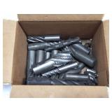 END MILLS AND ASSORTED CUTTERS- CONTENTS OF BOZ