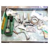 GREENLEE HOLE SAWS- SANDPAPER- PINS AND MORE