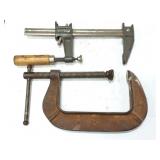 Two clamps