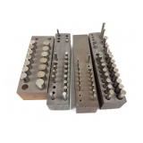 GAUGE PIN ASSORTMENT- 4 HOLDERS AND CONTENTS