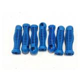 7 RASP HANDLES AND CONTENTS OF BOX