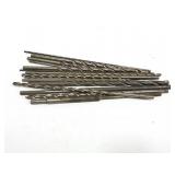 Assorted Precision Twist Drill bits 10-12"