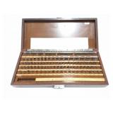 NEW-GAGE BLOCK STONE- FULL SET OF GAUGE BLOCKS IN