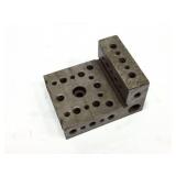 Angled machinery fixture block