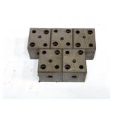 Precision metal setup blocks