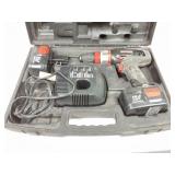 CRAFTSMAN 14.4 VOLT DRILL WITH 2 BATTERIES- ONE