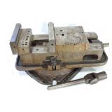 PARGE - VERY HEAVY- 6 INCH MACHINE VISE-WITH