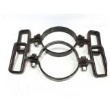 2-Heavy-duty tube handle clamps