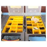 SET SCREWS AND BOLTS-2 ORGANIZERS AND CONTENTS