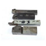 4 - indexable lathe turning and facing tool