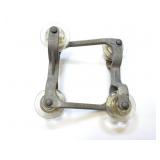 CASE SPAN BRACKET- WITH 4 CLEAR GLASS VINTAGE
