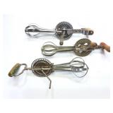 3- ASSORTED VINTAGE BEATERS