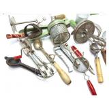 VINTAGE KITCHEN- ITEMS-LARGE ASSORTED LOT