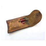 BELL SYSTEM- LEATHER POUCH AND TOOLS