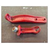 2- MASSEY HARRIS LIGHT BRACKETS- 32947A AND