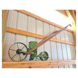 VINTAGE WALK BEHIND PLANTER-VERY NICE
