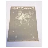 1950s SILVER BELLS SHEET MUSIC