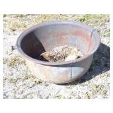 LARGE CAST IRON KETTLE- 45 GALLON
