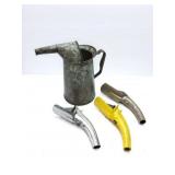 OIL SPOUTS AND FILL CAN