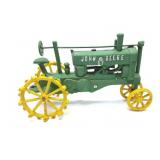 JOHN DEERE OP- CAST IRON TRACTOR-