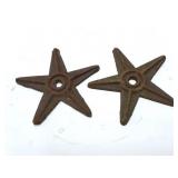 CAST IRON STAR- 2 STARS