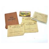 WAR RATION BOOKS- THE AMERICAN ARMY AND NAVY