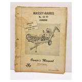 MASSEY HARRIS NO 60 PT COMBINE MANUAL