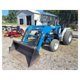 FORD 1620 HST WITH WOODS 1009 LOADER