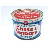 CHASE AND SANBORN COFFEE- PRESSURE PACKED- DRIP
