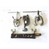 2-  PULLERS- PIPE CUTTER AND SIZER- 4 ITEMS TOTAL