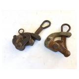 2 - VINTAGE WIRE TIGHTENERS