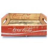 COCA- COLA- VINTAGE WOODEN CRATE