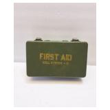 FIRST AID KIT METAL CASE