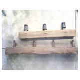 INSULATORS ON WOOD AND WOODEN DISPLAY